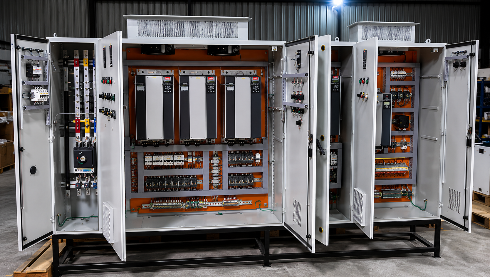 HVAC VFD Electric Control Panel